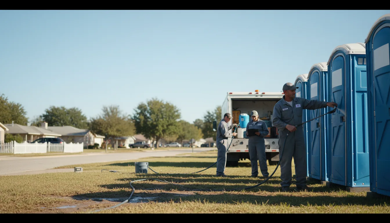 Long-Term Portable Toilet Rental in Lidgerwood, ND near me